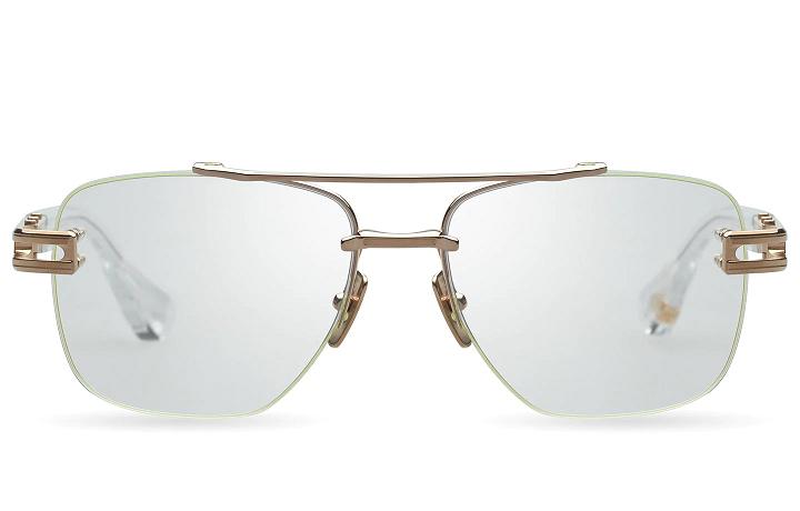 Dita Men's Grand Evo Rx Glasses White Gold PWM974015 USA